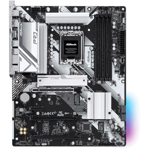 ASRock B760 Pro RS/D4: Оперативна пам'ять 4xDDR4 5333+ МГц, до 128 ГБ