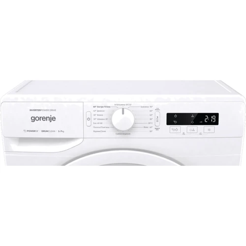 Стиральная машина Gorenje WNPI72SB: Загрузка белья (стирка), кг 7