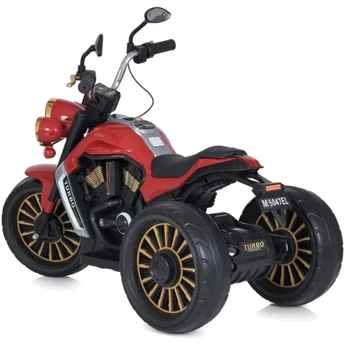 Детский электромотоцикл 3 колесный Bambi Racer красный (M 5047EL-3): Материал корпуса пластик