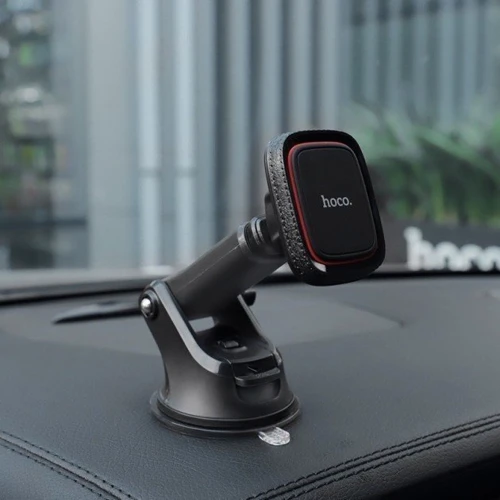 Держатель Hoco Car Holder Magnetic Black (CA42): Особенности магнитный, автодержатель