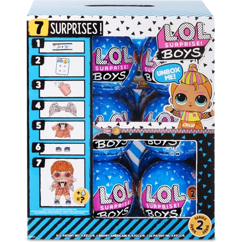 Игровой набор с куклой L.O.L SURPRISE! S6 W2 - МАЛЬЧИКИ (в ассорт., в дисплее) фото 14