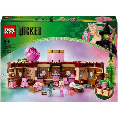 Конструктор LEGO Wicked Кімната Глінди та Ельфаби (75683)