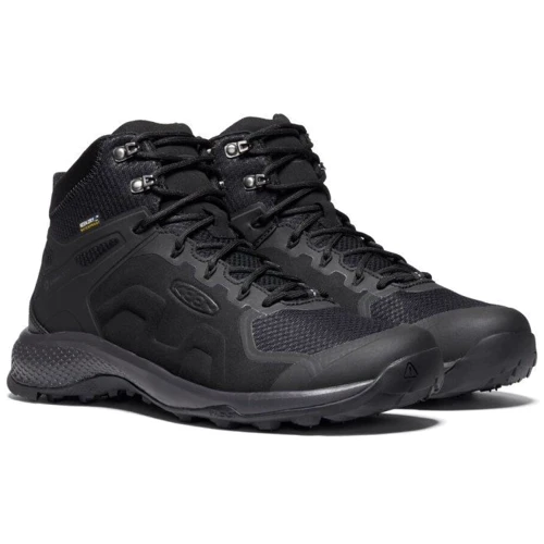Ботинки KEEN Explore Mid Wp M 1021602 41 черные текстиль зимние фото 1