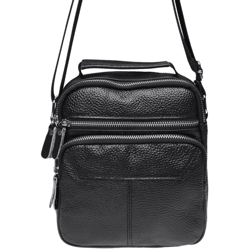 Мужская сумка через плечо Keizer черная (K13657-black): Страна производитель Тайвань