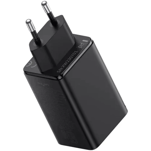 Зарядний пристрій Baseus Wall Charger GaN6 Pro 2xUSB-C+2xUSB 65W Black with USB-C Cable (P10162701113-00): Особливості Быстрая зарядка, USB-C