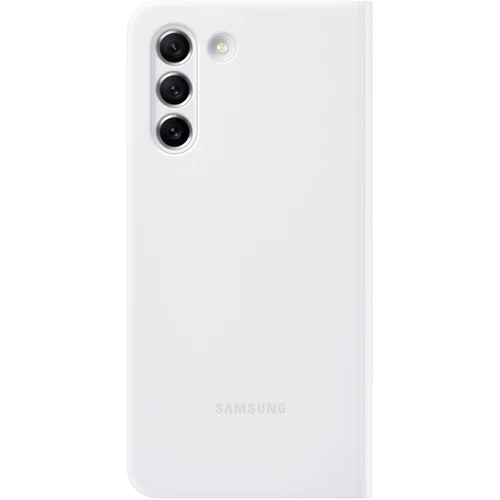 Чехол для телефонов Samsung Clear View Cover White (EF-ZG990CWEGRU) for Samsung G990 Galaxy S21 FE: Тип чехол-книжка