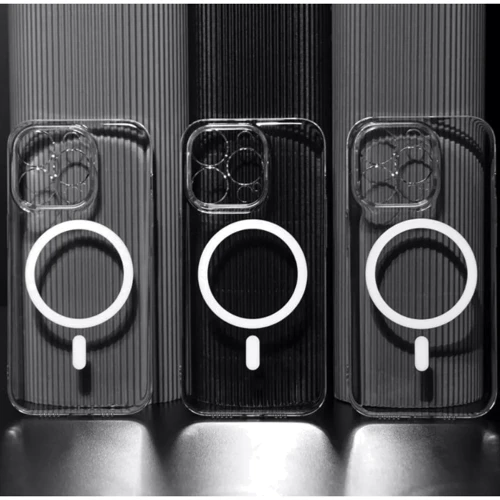 Чехол для iPhone WAVE Premium Crystal Case with MagSafe for iPhone 14 Pro Max: Цвет прозрачный