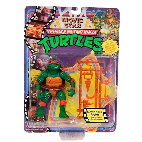 Фігурка TMNT Черепашки-ніндзя Movie Star 1992 - Рафаель (81334): Тип Персонаж мультфильма, фильма