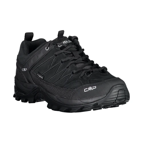 Кросівки CMP Rigel Low Trekking Shoe WP (3Q13247-72YF) 39 (40) чорна натуральна замша демісезон: Вид Кроссовки