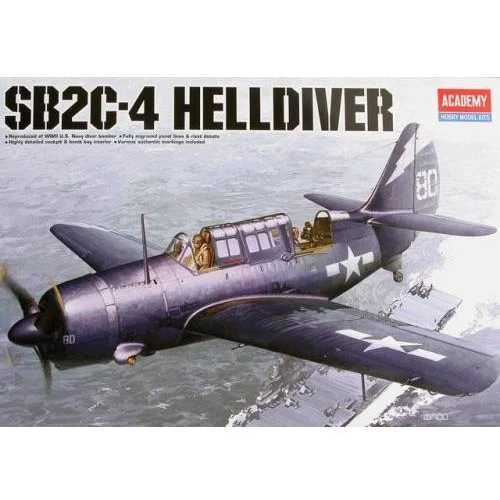 Модель Academy Бомбардувальник SB2C-4 "Helldiver" (AC12406)