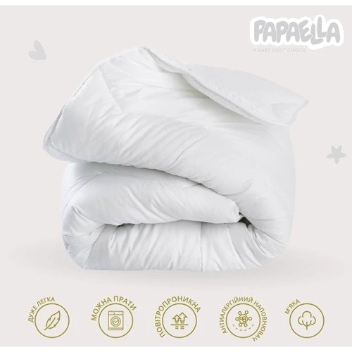 Одеяло детское Papaella Comfort в кроватку 100х135 см (4820227286232): Производитель Papaella
