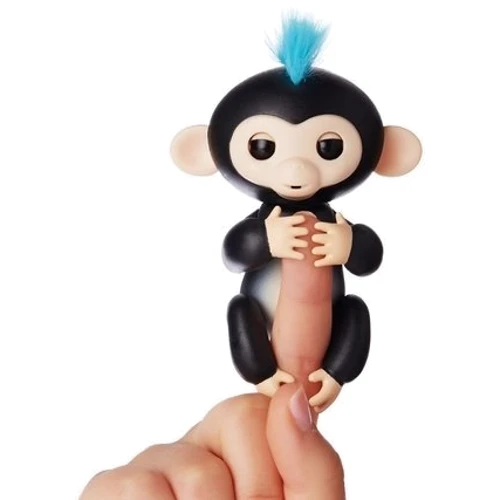 Интерактивная ручная обезьянка Happy Monkey (цвет чёрный): Датчики прикосновения, положения, движения, акустический