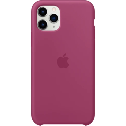 Чехол для iPhone TPU Silicone Case Pomegranate for iPhone 11 Pro: Цвет фиолетовый