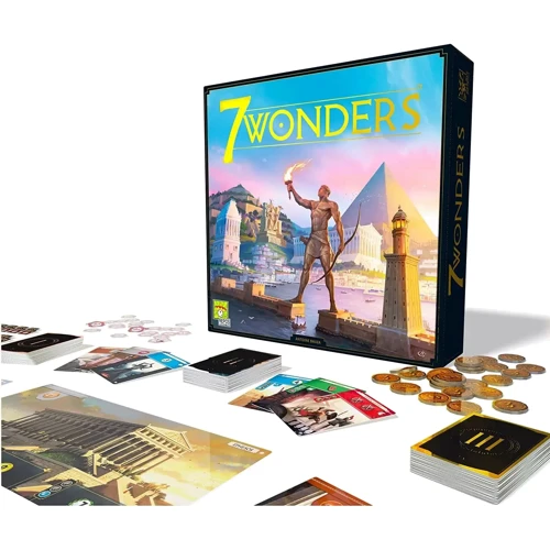 Настольная игра Repos Production 7 Wonders 2nd edition EN 7 чудес 2-е издание, НА АНГЛИЙСКОМ ЯЗЫКЕ: Вид экономические