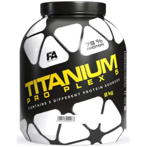 Протеин Fitness authority Titanium Pro Plex 5 2000 g / 74 servings / strawberry