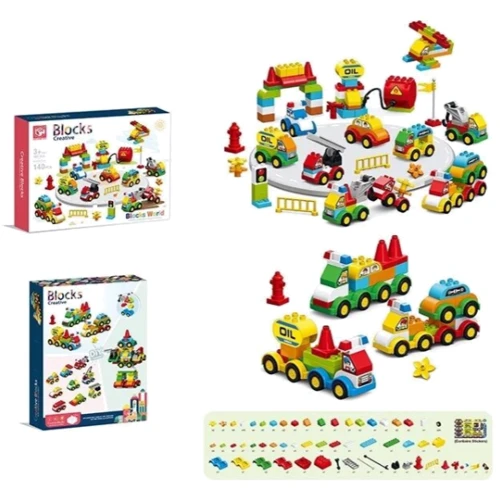 Конструктор 140 деталей 2 вида (188 A 33): Производитель Noname