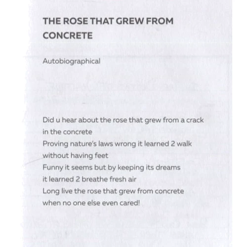 Tupac Shakur. The rose that grew from concrete. Рукописи стихов и песен фото 8