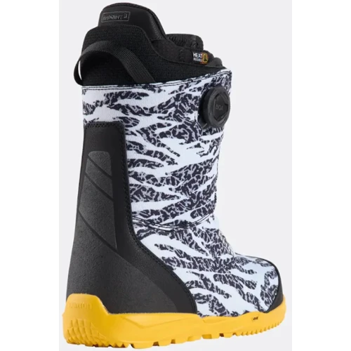 Черевики для сноуборду Burton (2031816) Swath BOA 2025 Zebra/Goldenrod 45 12 (9010510760401): Рівень катання средний