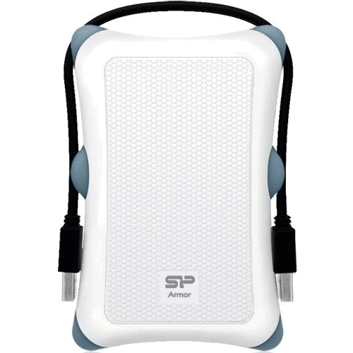 Зовнішній жорсткий диск Silicon Power Armor A30 2TB USB 3.0 White (SP020TBPHDA30S3W)