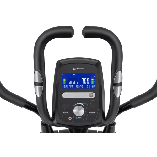 Орбитрек Hop-Sport HS-060C Blaze iConsole+ black/silver + mat