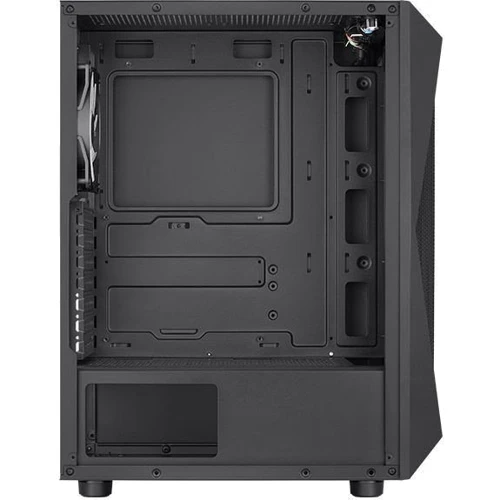 Корпус AeroCool Falcon-G-BK-v2: Материал передней панели пластик и металл
