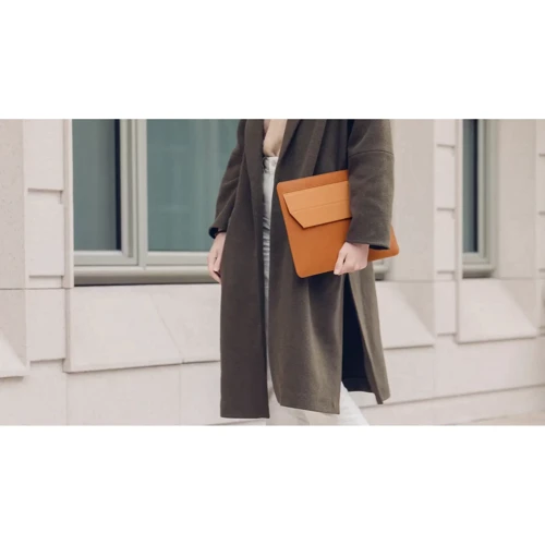 Moshi Muse Slim Laptop Sleeve Caramel Brown for (99MO034751) for MacBook 13": Тип чехла чехол-карман