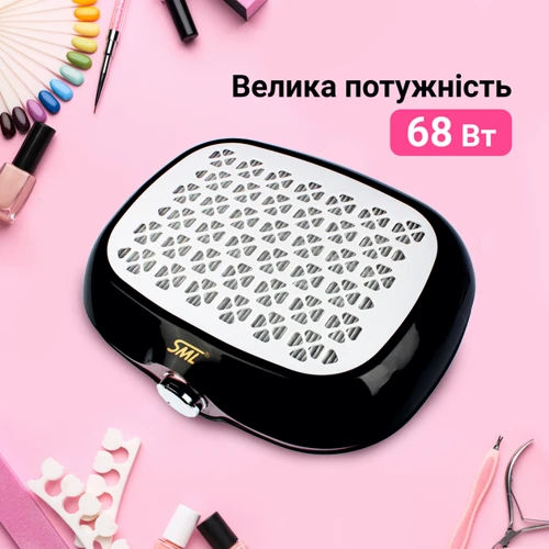 Витяжка для манікюру SML C-2 65 Вт: Тип Вытяжка для сбора пыли во время процедуры по наращиванию и коррекции ногтей