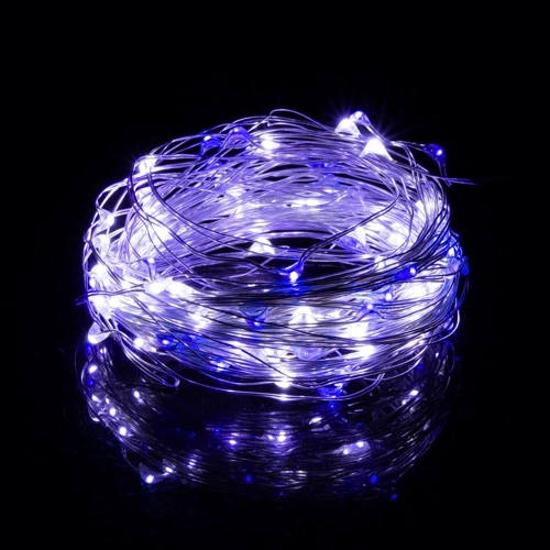 Гирлянда на батарейках Springos 1.9 м 20 LED CL0010 Cold White/Blue фото 5