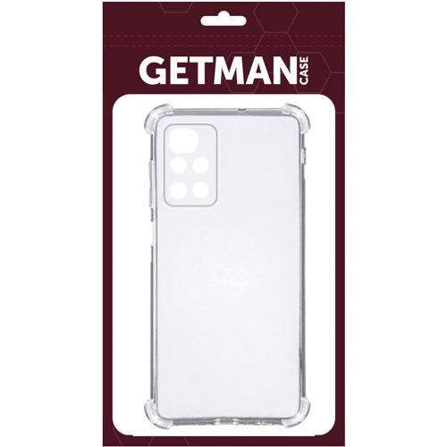 Аксессуар для смартфона TPU Case GETMAN Ease logo Clear for Xiaomi Redmi 10: Совместимость Xiaomi Redmi 10