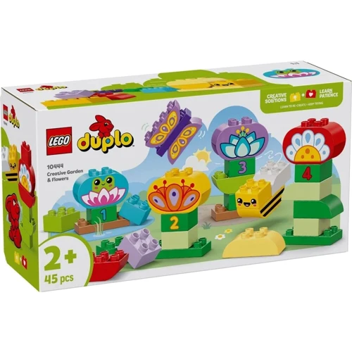 Конструктор LEGO DUPLO Town Творческий сад и цветы 45 деталей (10444)