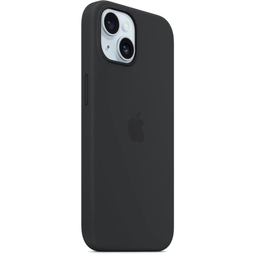 Чехол для iPhone Apple iPhone 15 Silicone Case with MagSafe - Black (MXPD3ZM/A) фото 5