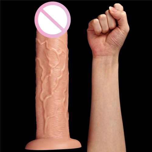 Реалистичный вибратор LoveToy Realistic Long Vibrating Dildo Flesh 11''