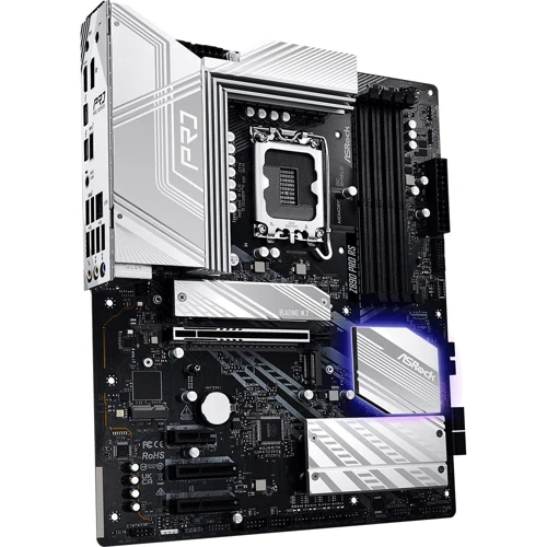 ASRock Z890 Pro RS: Разъемы на задней панели DisplayPort, USB 3.2 Gen 2, HDMI, Ethernet RJ-45, USB 2.0, USB 3.2 Gen 1, USB Type-C