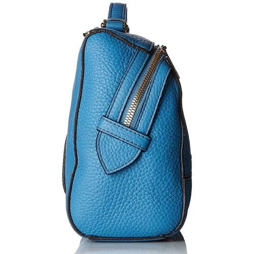 Женская сумка кросс боди Furla Dalia S Top Handle темно-голубая (96179): Тип ручки Со съемным ремнем, Плечевой ремень, Короткая ручка