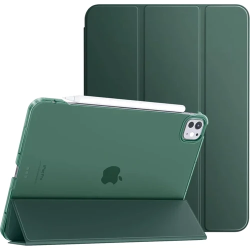 Аксесуар для iPad BeCover Case Book Tri Fold Hard Dark Green для iPad Pro 11 M4 2024 (711727)