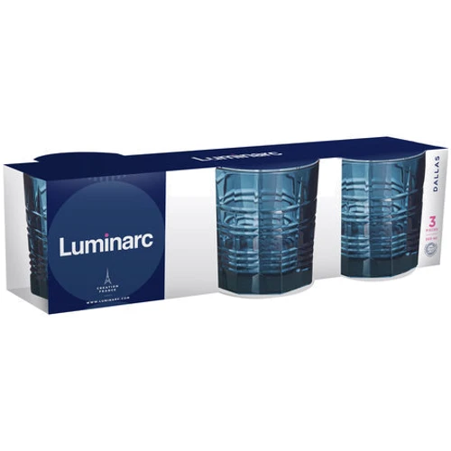 Набор стаканов Luminarc Даллас Лондон Топаз 3х300 мл (Q2849/1): Объем стакана мл 3х300