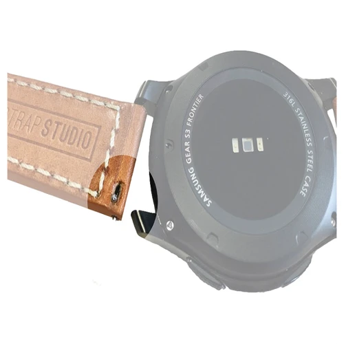 Ремешок Samsung Classic Leather Band Olive-Green for Gear Sport (GP-R600BREEBAE)