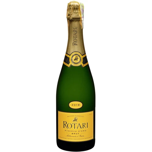 Вино игристое Rotari Riserva D'Oro Brut 2019 белое сухое 0.75 л (FSH_8004305010155)