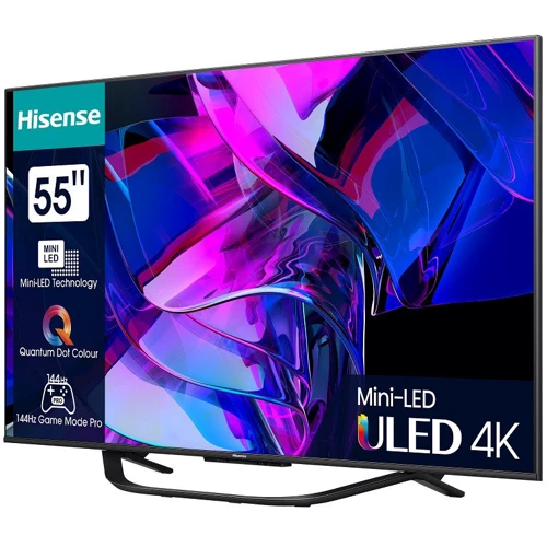 Телевизор Hisense 55U7KQ: Экран 55" (3840x2160) 4K