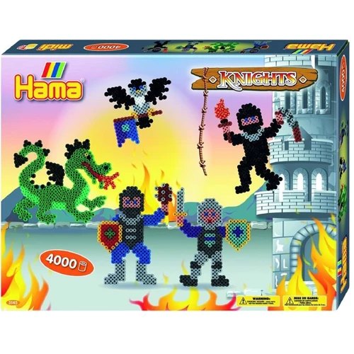 Термомозаика HAMA Большой набор Рыцари, Midi 5+ (3145)