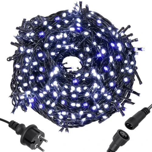 Гирлянда уличная (наружная) Springos 24 м 300 LED + Flash CL0329 Cold White фото 8
