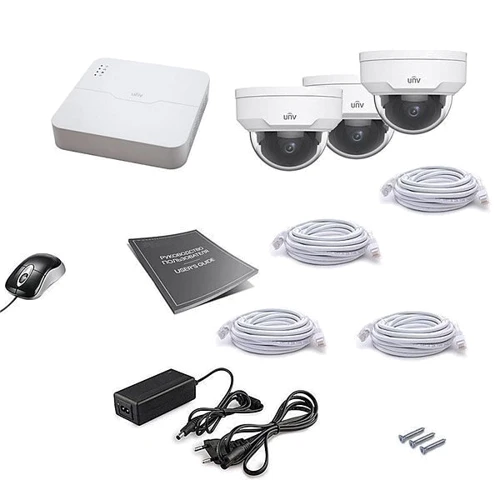 Комплект відеоспостереження Uniview 3DOME 4MEGA