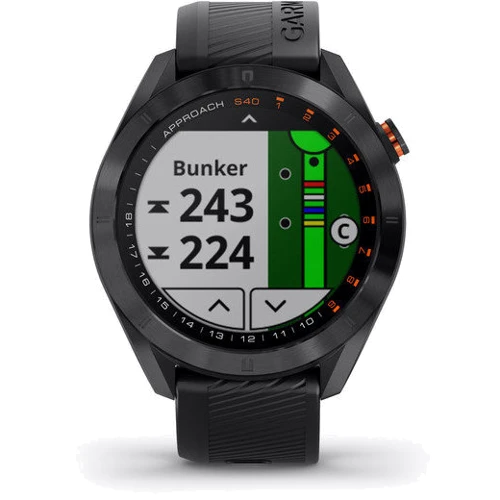 Смарт-часы Garmin Approach S40 GPS Watch Black (010-02140-01): Дисплей 1.2" (240x240)