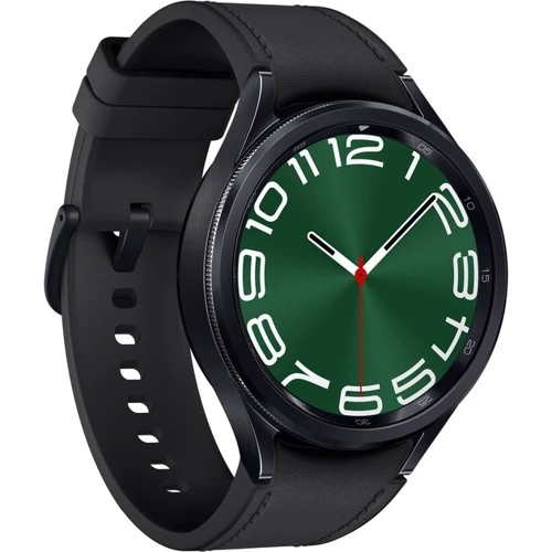Смарт-часы Samsung Galaxy Watch 6 Classic 47mm Black with Hybrid Eco-Leather Black Band Approved Витринный образец