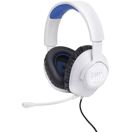Наушники JBL Quantum 100P Console Blue/White (JBLQ100PWHTBLU): Сопротивление наушников (Ом) 32