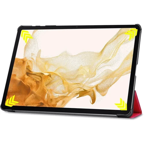 Аксессуар для планшетных ПК BeCover Smart Case Red for Samsung X820 Galaxy Tab S10 Plus (712238)