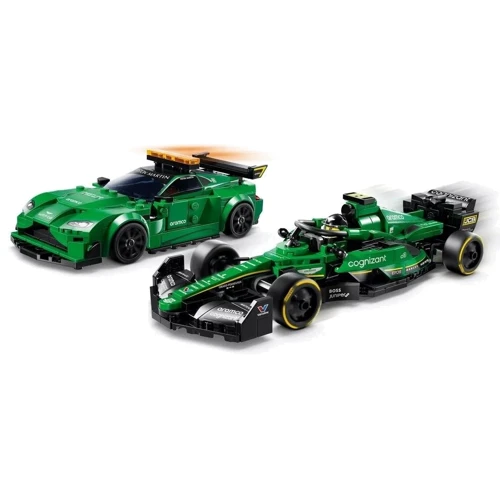 Конструктор LEGO Speed Champions Aston Martin Safety Car та AMR23 564 деталі (76925): Кількість деталей, шт. 564
