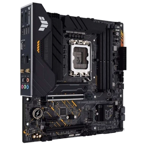 ASUS TUF GAM B660M-PLUS WIFI: Оперативна пам'ять 4xDDR5 6000+ МГц, до 128 ГБ