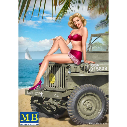 Фигурка Master Box Серия Pin-up: Саманта, набор № 6 (MB24006)