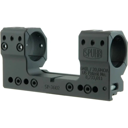Моноблок Spuhr SP-3602 Ø30 H38mm/1.5" 6 MIL/20.6 MOA Сплав Picatinny (SP-3602)
